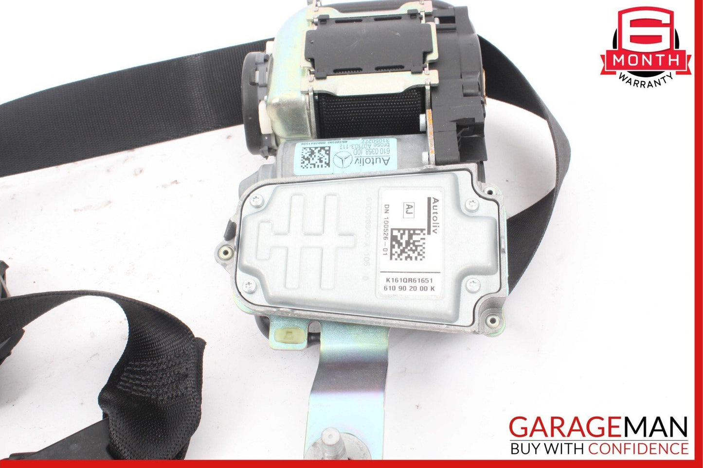 10-13 Mercedes W212 E250 E350 Front Right Seat Belt Seatbelt Retractor Black OEM