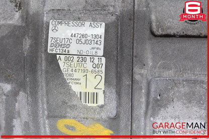07-11 Mercedes W216 CL550 S550 A/C Air Conditioning Compressor 0022301211 OEM