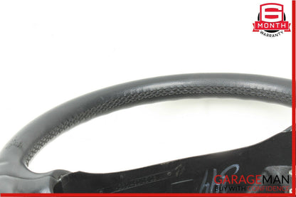 03-09 Mercedes R230 SL500 CLK350 Driver 4 Spoke Steering Wheel Leather Black OEM