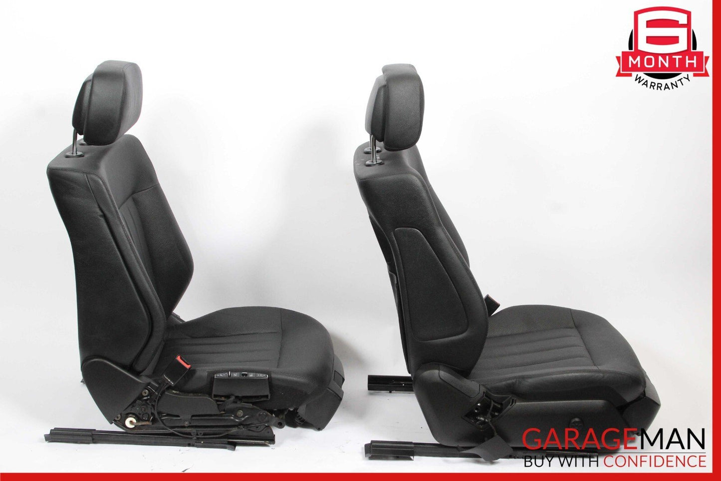 10-16 Mercedes W207 E350 E550 Coupe Complete Front Seats Cushion Assembly Black