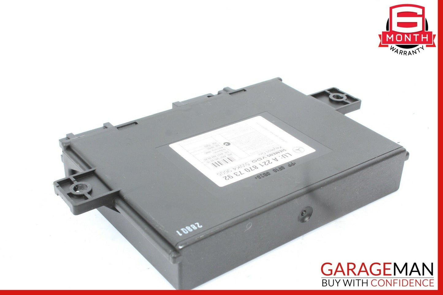 07-13 Mercedes W221 S550 S600 S63 AMG Door Keyless Go Entry Control Module Unit