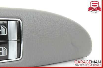 07-13 Mercedes W221 S550 Rear Left Side Door Window Switch Control Trim Grey