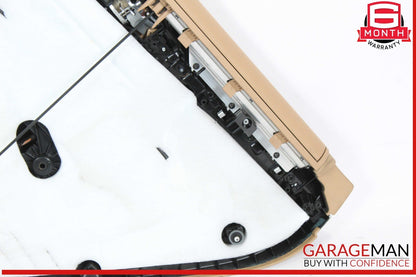 11-18 Porsche Cayenne 958 Rear Left Side Interior Door Panel Trim Assy OEM