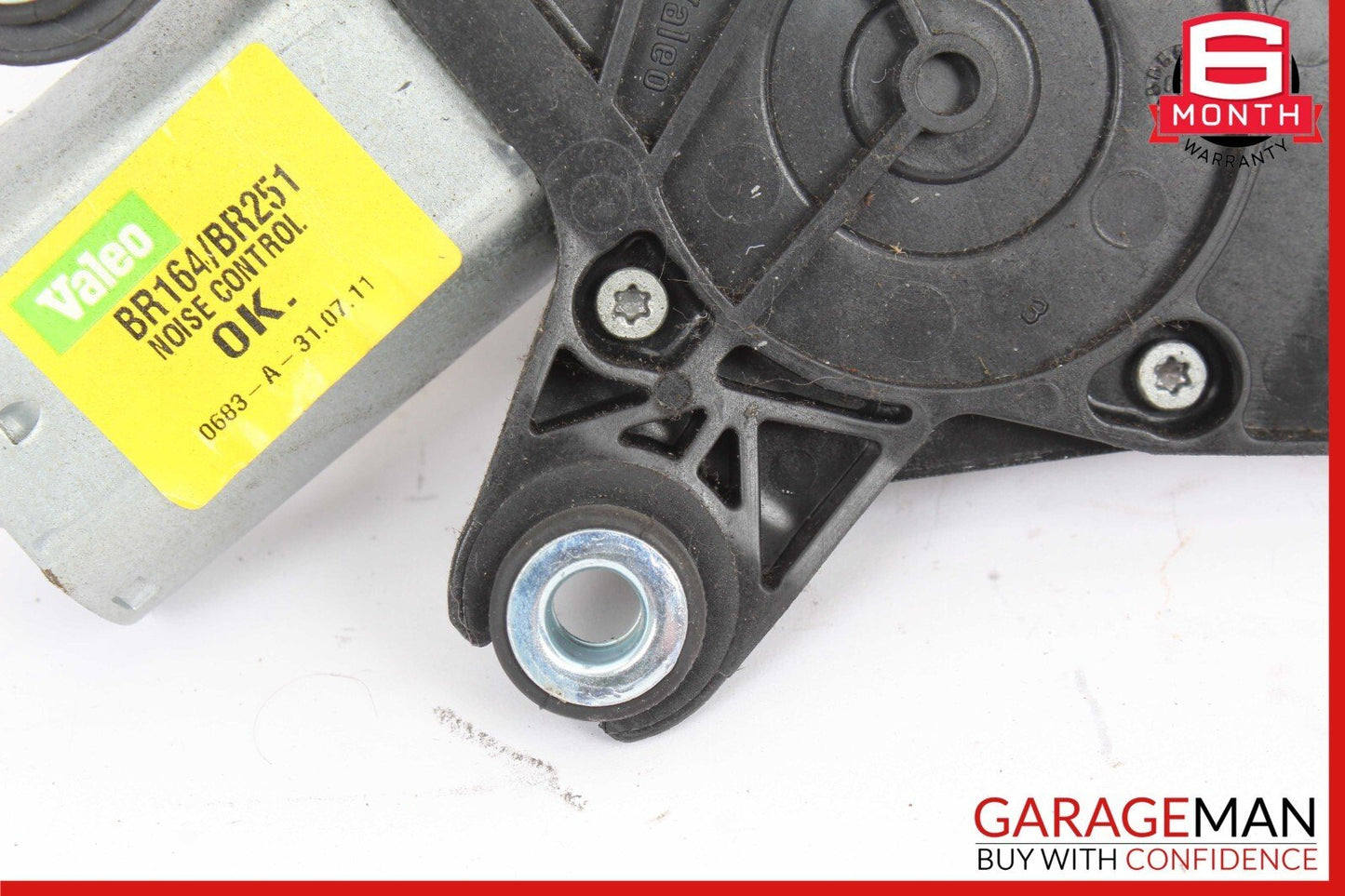 06-19 Mercedes W164 ML350 GL450 GL550 Rear Glass Windshield Wiper Motor Unit