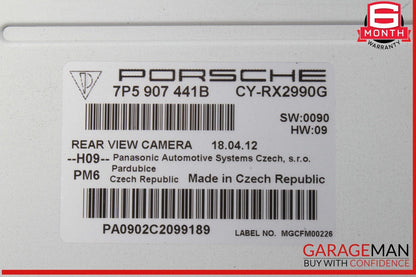 11-17 Porsche Cayenne 958 Rear View Camera Control Module Unit 7P5907441B OEM