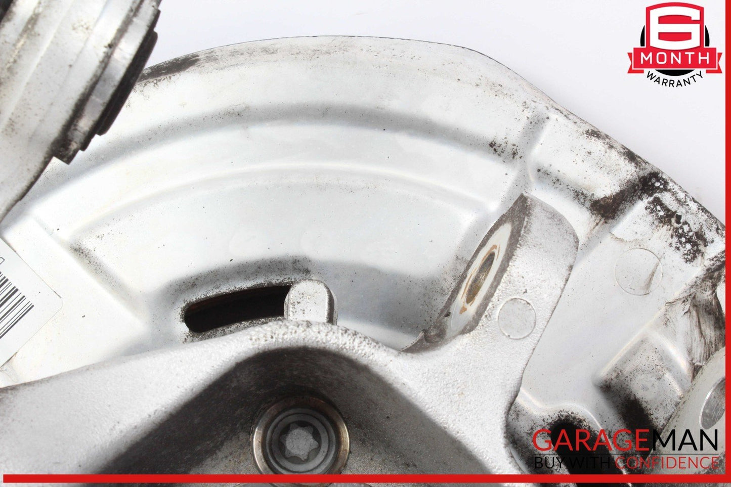 12-18 BMW 640i 650i Rear Left Side Spindle Knuckle Wheel Hub w/ Rotor Disc OEM