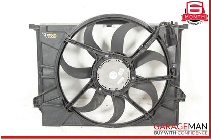 07-14 Mercedes W221 S550 S350 CL550 Engine Cooling Fan Shroud Motor Assembly