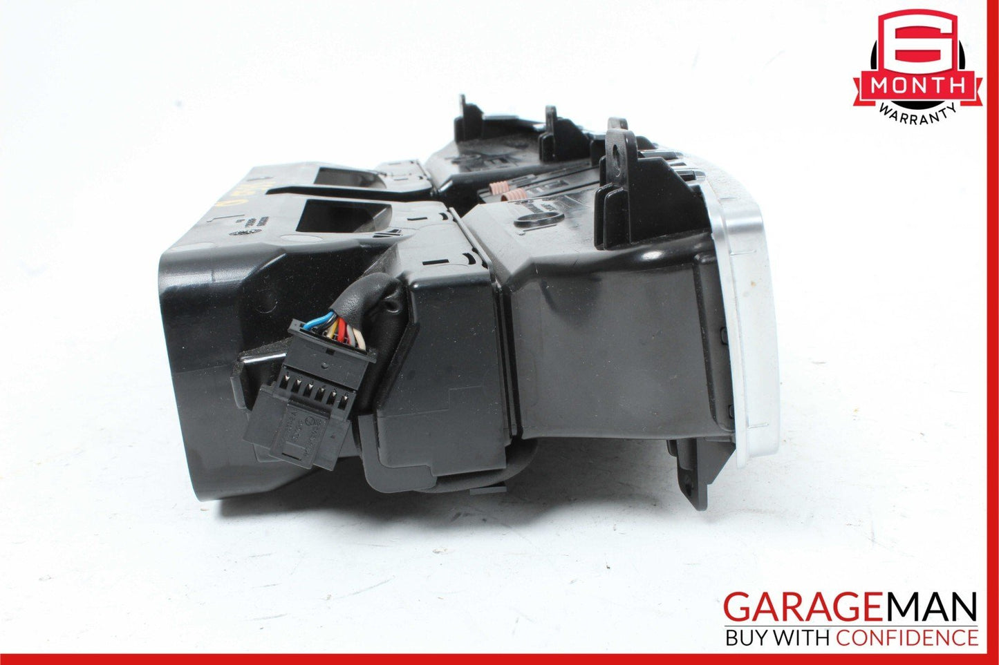 07-13 Mercedes W221 S550 Center Dash A/C Air Vent Trim Clock Assembly OEM