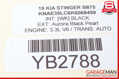 18-23 Kia Stinger Front Right Passenger Side A/C Air Vent Grille 97490-J5000 OEM