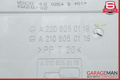 00-09 Mercedes R230 SL500 S500 Seat Vacuum Pump Reservoir Tank 2208050119 OEM