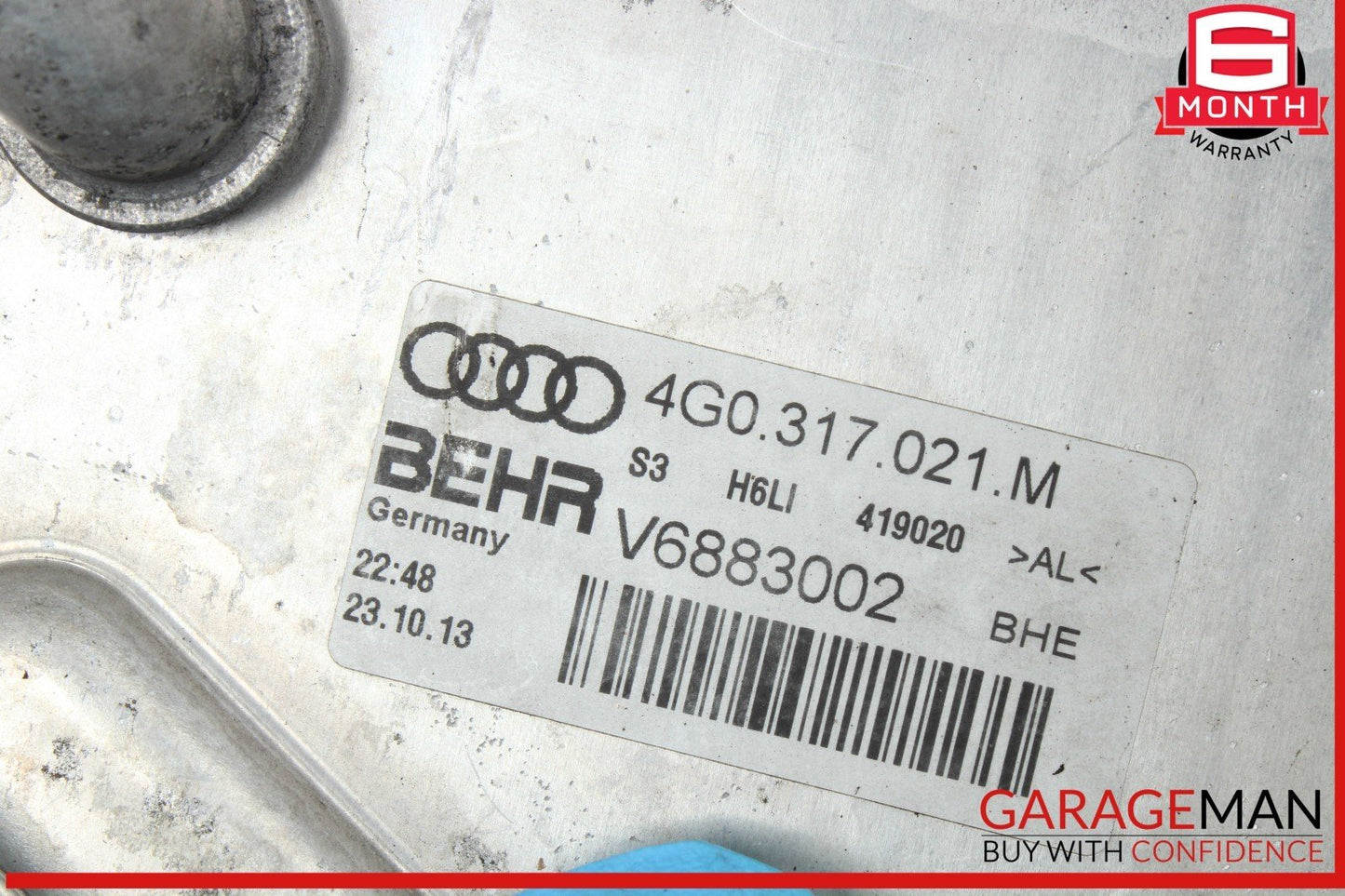 12-18 Audi A6 A4 A5 A7 Automatic Transmission Oil Cooler 4G0317021M OEM