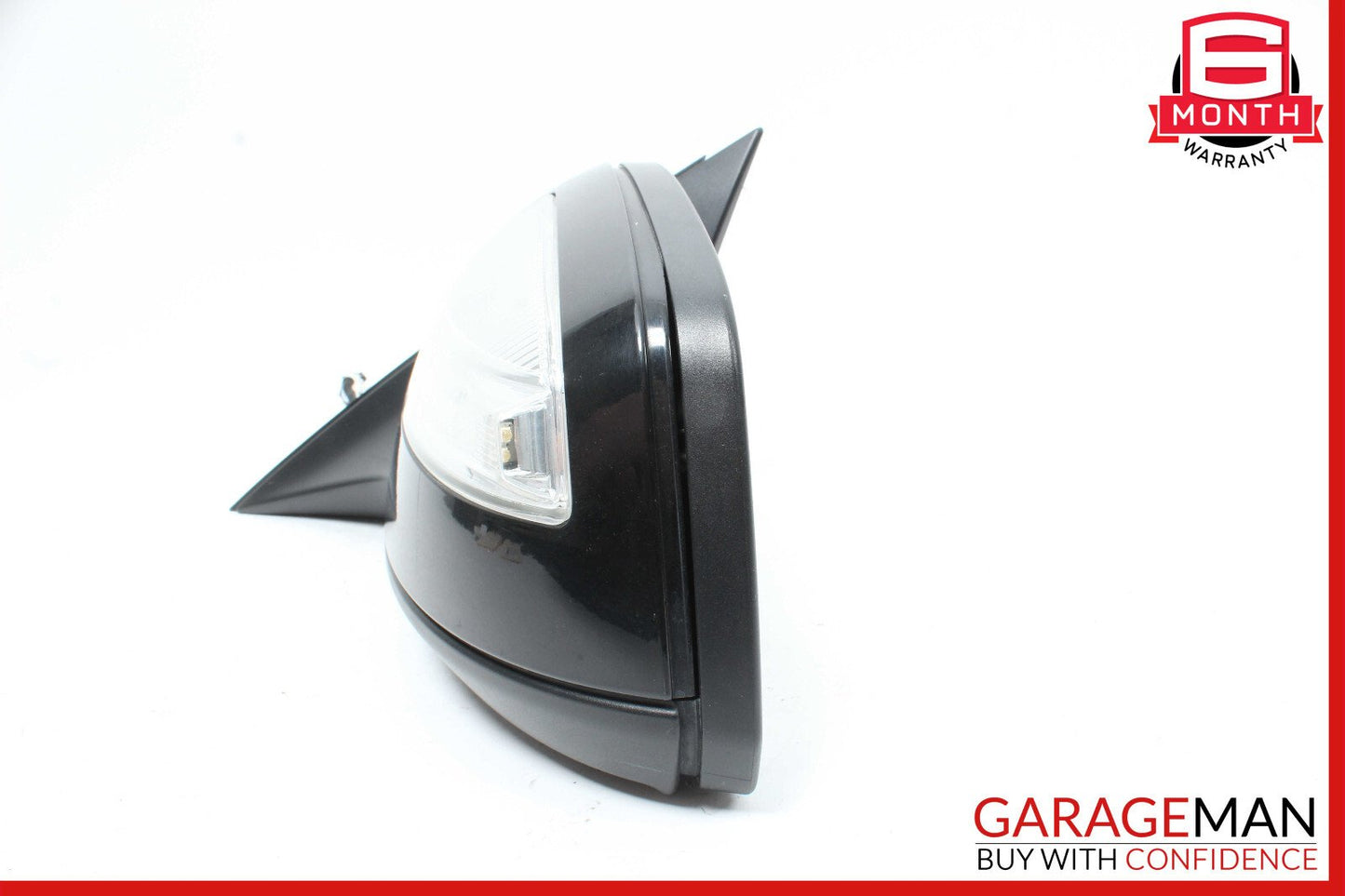 08-09 Mercedes W204 C300 C350 Front Left Side Mirror Door Rear View Black OEM