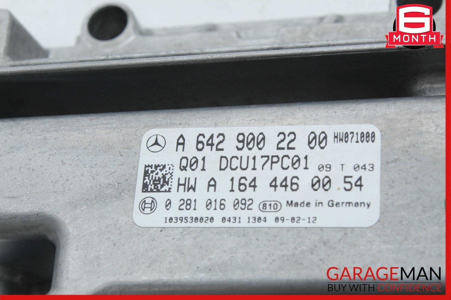 07-13 Mercedes R350 GL350 ML350 Diesel Exhaust Gas Aftertreatment Control Unit
