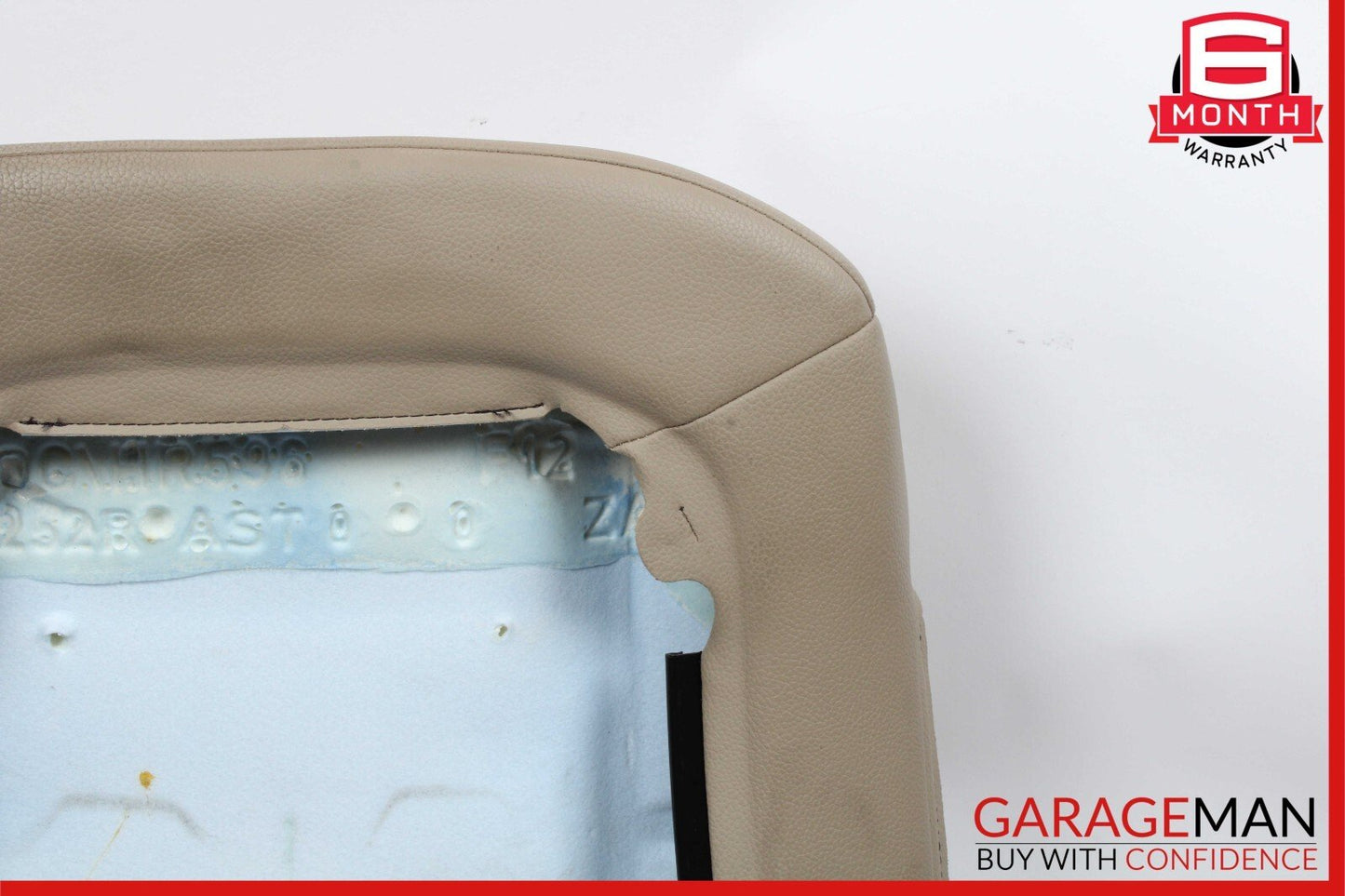 08-14 Mercedes W204 C250 C300 Sedan Front Right Top Upper Seat Cushion Beige OEM