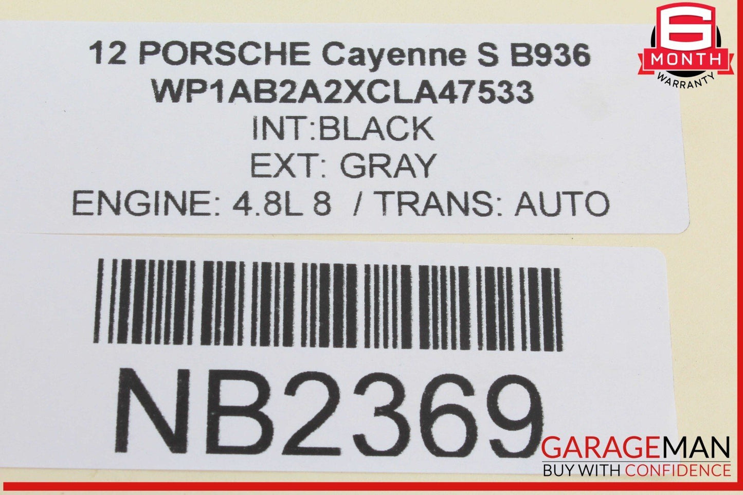 10-18 Porsche Cayenne S 958 Rear Left or Right Side Door Audio Sound Speaker