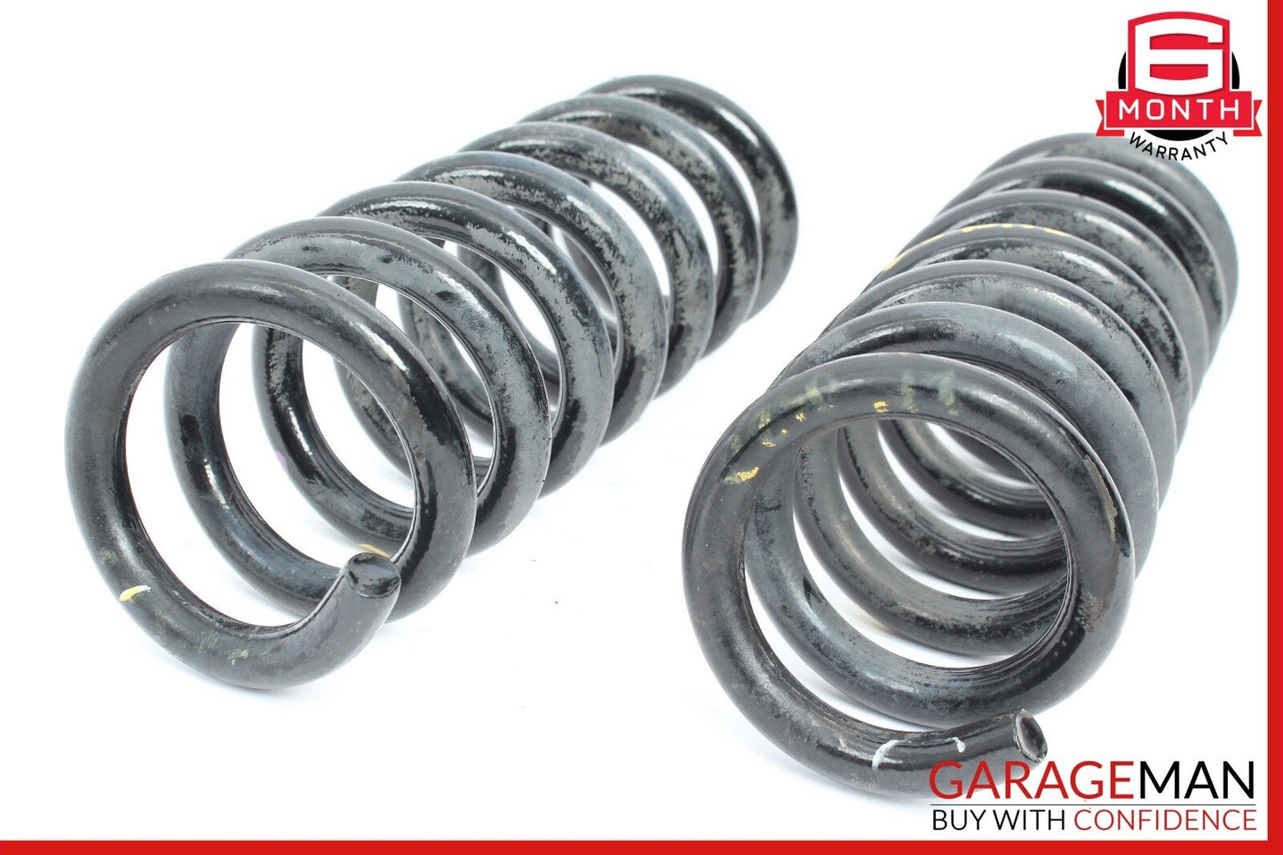 08-14 Mercedes W204 C250 Rear Right and Left Suspension Coil Spring Set OEM