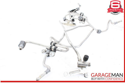 11-18 Mercedes X166 GL550 S550 CL550 High Pressure Fuel Pump Line Set OEM