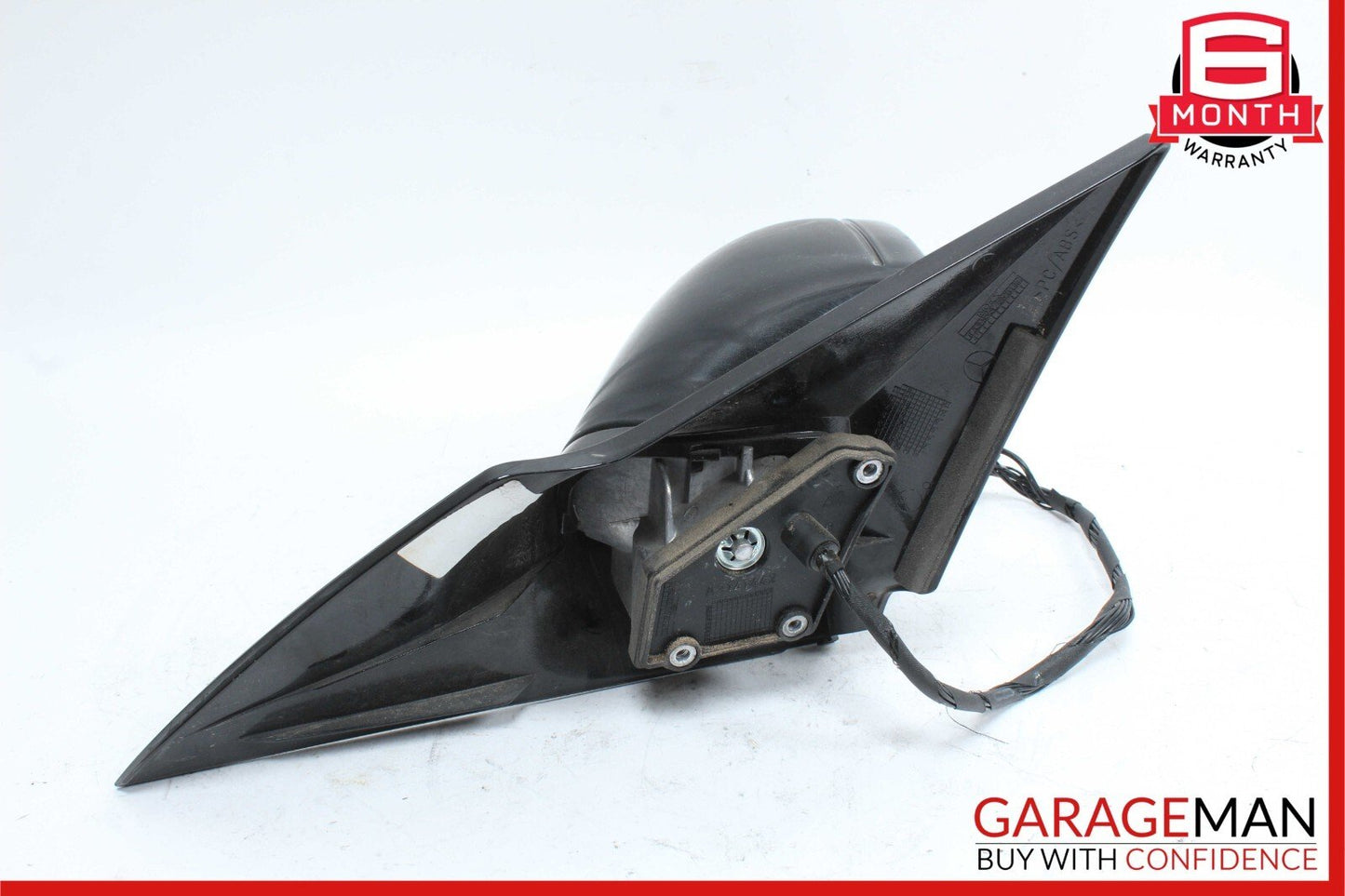 04-08 Mercedes R230 SL500 SL55 AMG Front Right Side Rear View Door Mirror Black