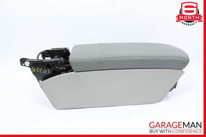 03-06 Mercedes R230 SL500 Center Console Arm Rest Armrest Storage Tray Grey