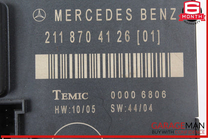 03-09 Mercedes W211 E350 E550 Rear Right Side Door Control Module Unit OEM