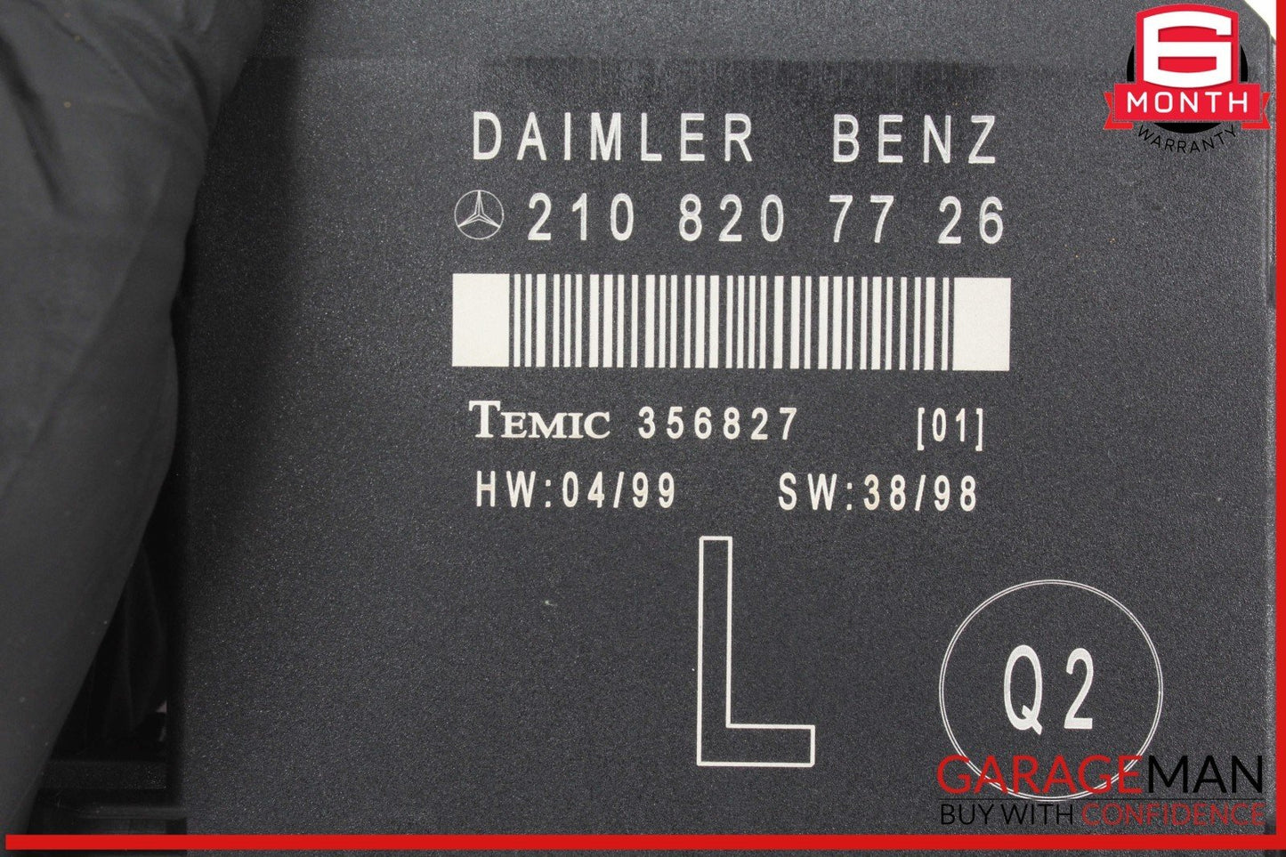 96-03 Mercedes W210 E320 E55 AMG Front Left Side Door Control Module