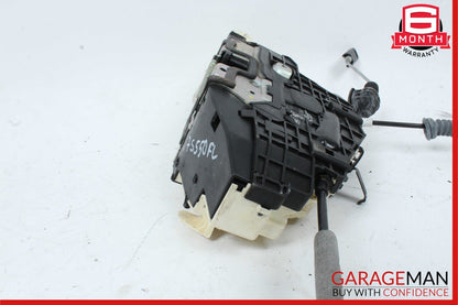 07-13 Mercedes W221 S550 Front Left Door Lock Actuator w/ Door Handle Flintgray