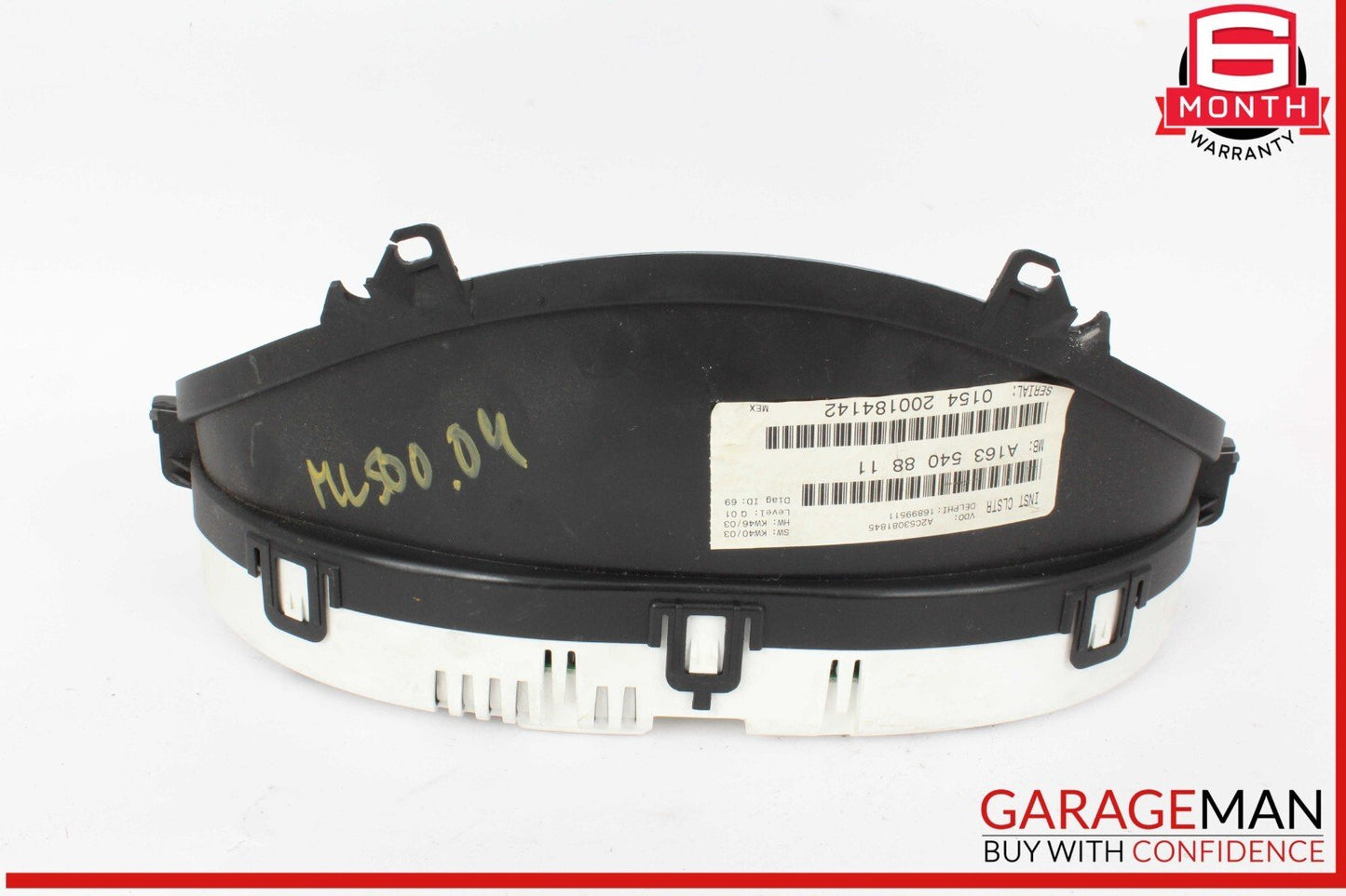 02-05 Mercedes W163 ML500 ML350 Instrument Cluster Speedometer OEM