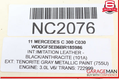 08-17 Mercedes W204 C300 Rear Right / Left Side Suspension Upper Control Arm OEM