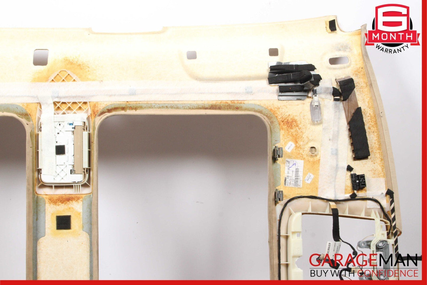 07-09 Mercedes W221 S450 S550 Panoramic Interior Roof Ceiling Headliner Beige