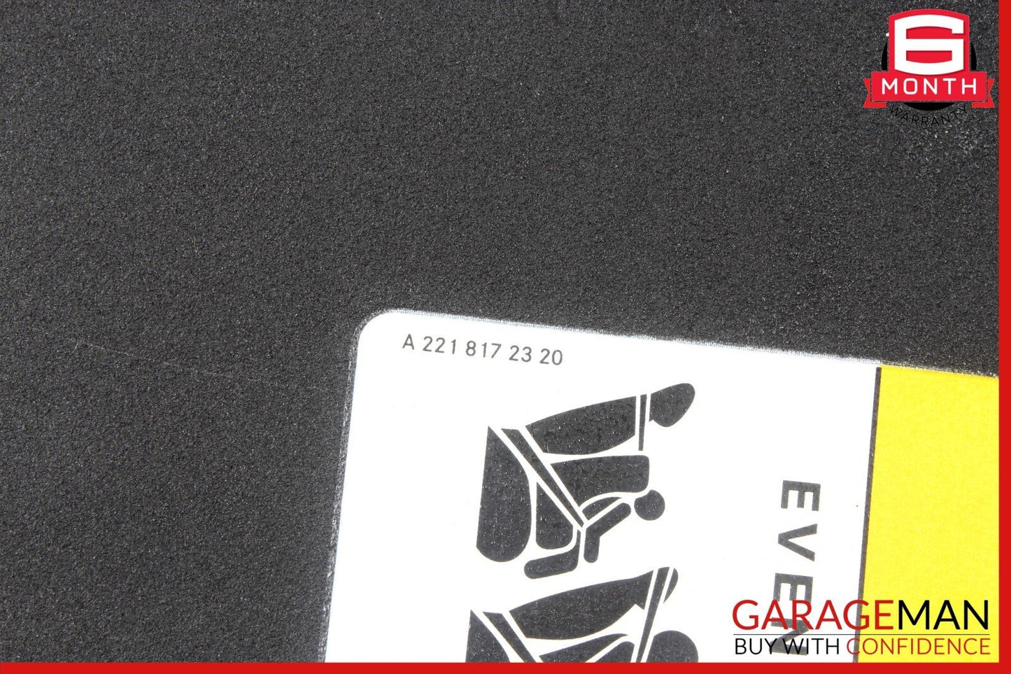 08-14 Mercedes W204 C250 C300 Front Right Side Sun Visor Sunvisor Shade OEM