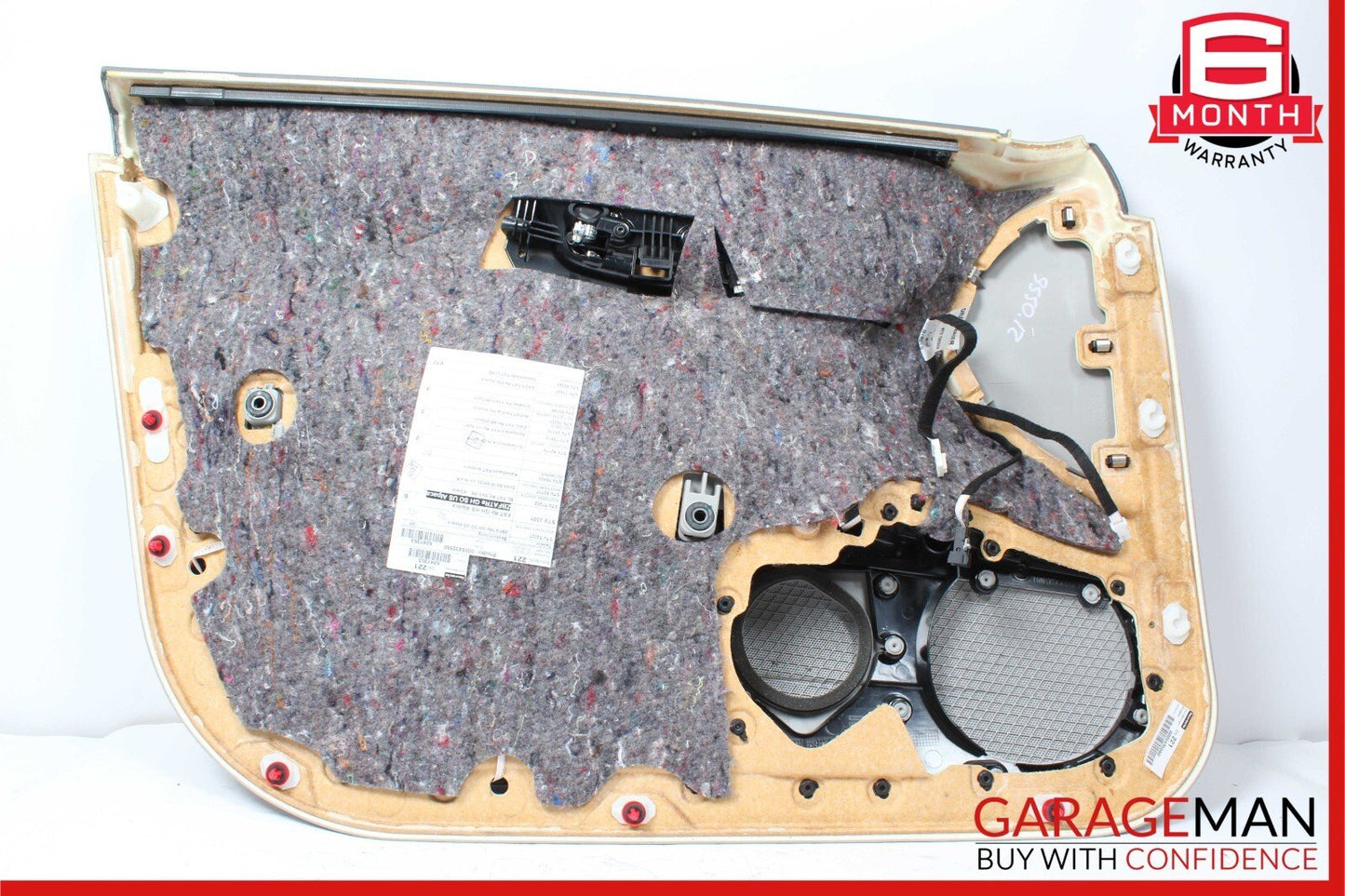 10-13 Mercedes W221 S500 Front Right Interior Door Panel Trim Cover Assembly OEM