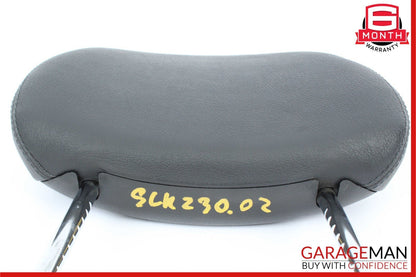 97-04 Mercedes R170 SLK230 Front Seat Head Rest Headrest Leather Anthracite