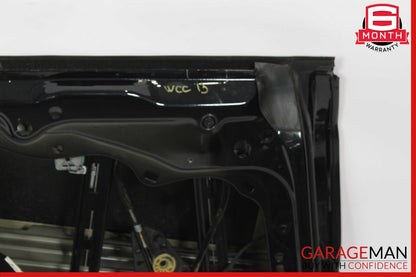 09-17 Volkswagen VW CC Rear Left Side Exterior Door Shell Panel Black OEM