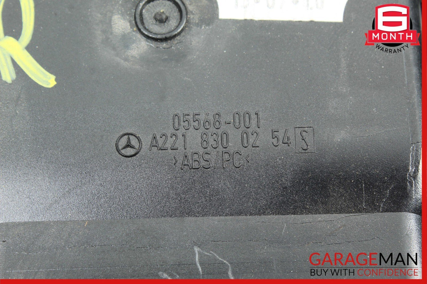 07-13 Mercedes W221 S400 S550 Right Side Dashboard AC A/C Air Vent Black OEM