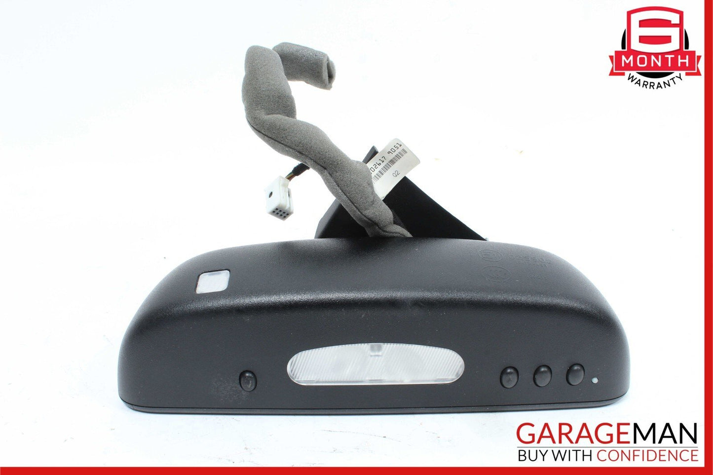 10-16 Mercedes W212 E350 E400 E550 Interior Top Upper Rear View Mirror Black OEM
