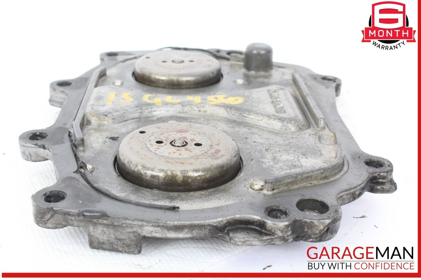 12-18 Mercedes X166 GL450 Front Right / Left Engine Timing Chain Cover Plate