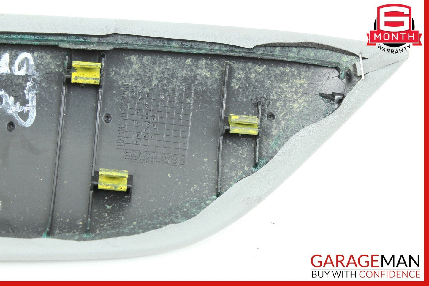 03-10 Porsche Cayenne 955 957 Rear Left Side Door Panel Armrest Trim Cover Grey