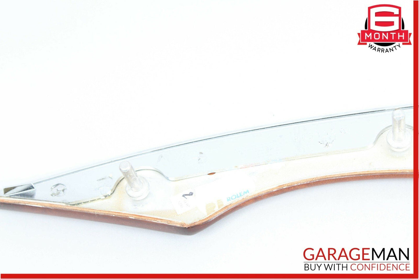 03-09 Mercedes W211 E320 E500 E550 Rear Right Passenger Door Trim Bezel Wood OEM