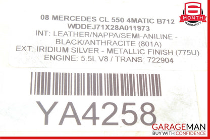 07-13 Mercedes W216 CL550 Rear Right / Left Side Camber Strut Upper Control Arm