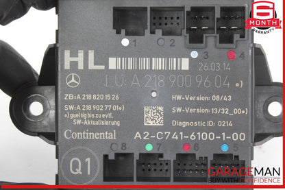 08-18 Mercedes X204 GLK350 C300 Rear Left Side Door Control Module Unit OEM