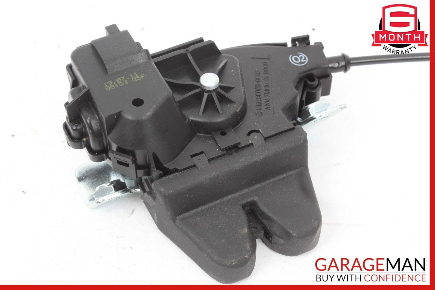 08-17 Mercedes CLS400 E350 Trunk Lid Actuator w/ Cylinder Lock Latch Assembly