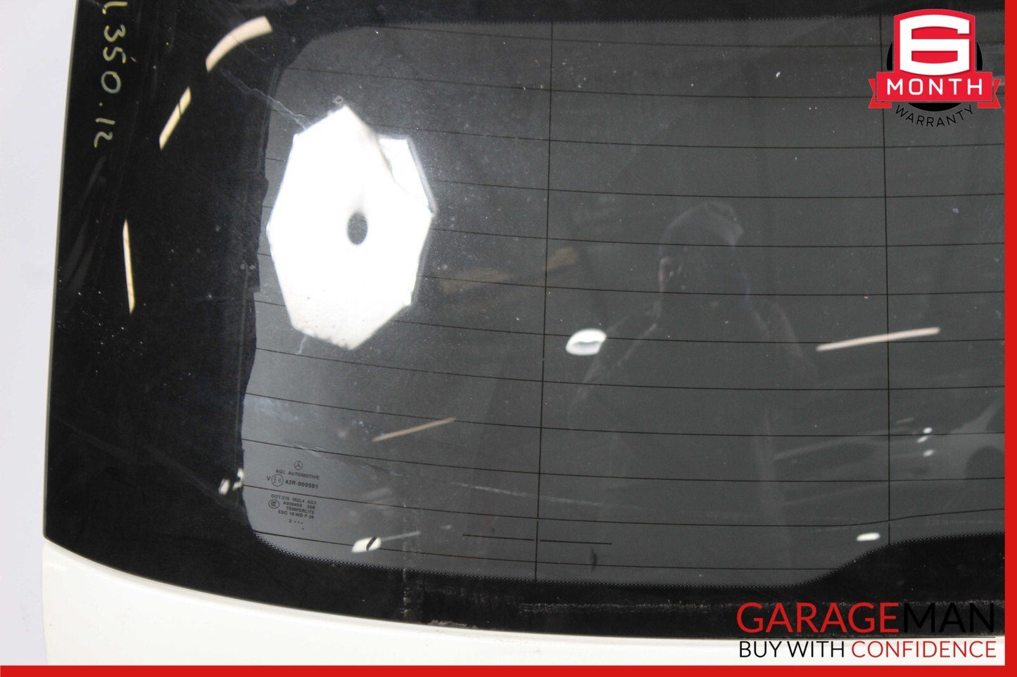 12-15 Mercedes W166 ML350 ML550 ML63 AMG Trunk Lid Tailgate Hatch Shell OEM