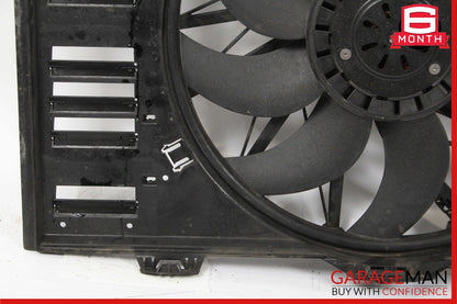 10-16 Porsche Panamera 970 4.8L Radiator Engine Electric Cooling Fan Shroud Assy