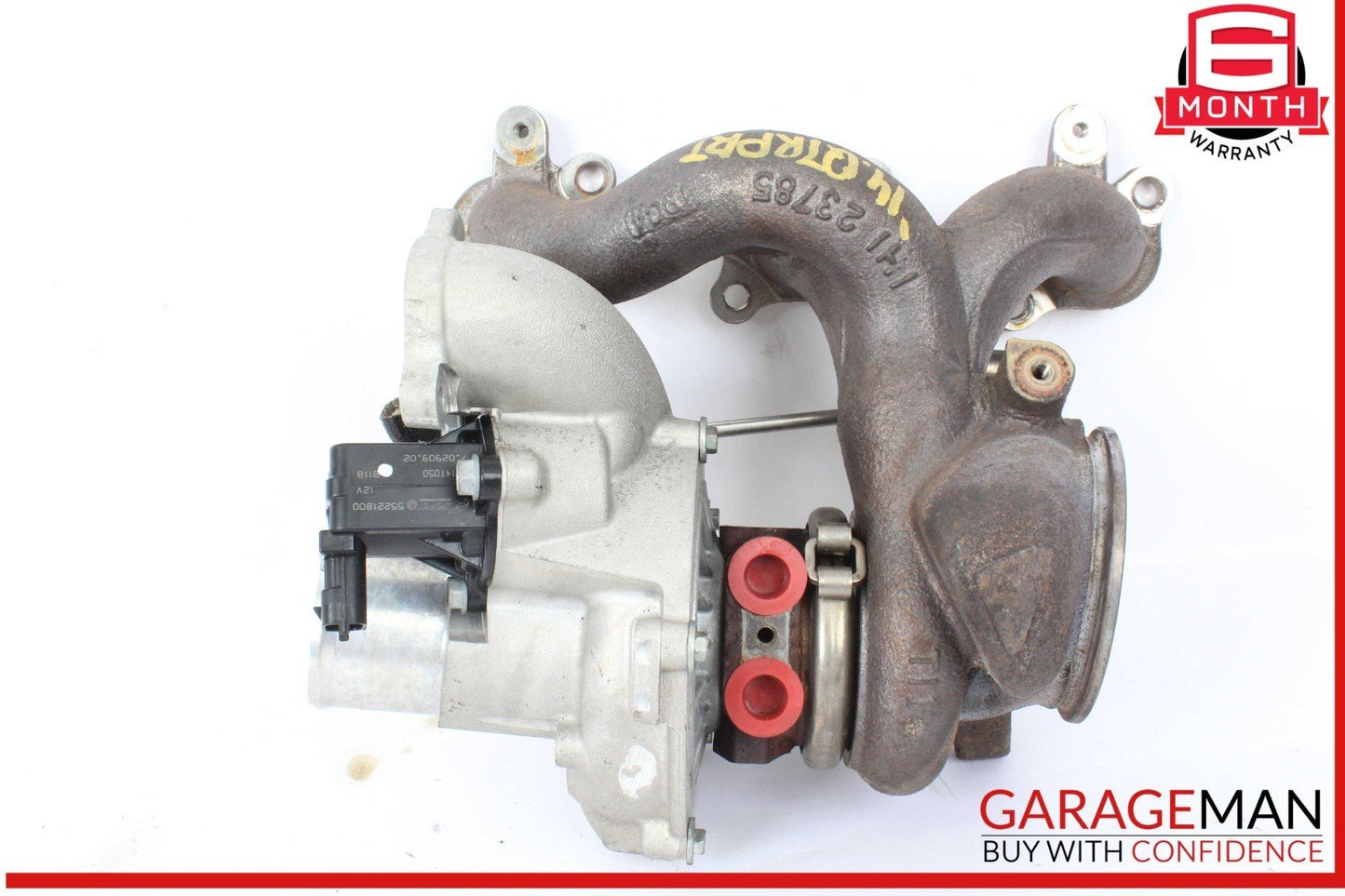 14-20 Maserati Quattroporte Ghibli Left Turbocharger Turbo Charger Manifold OEM