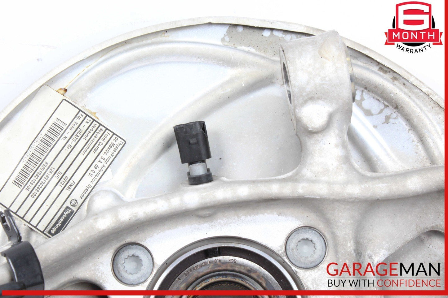 18-24 Audi Q5 Front Left Driver Side Spindle Knuckle Wheel Hub w/ Rotor Disc