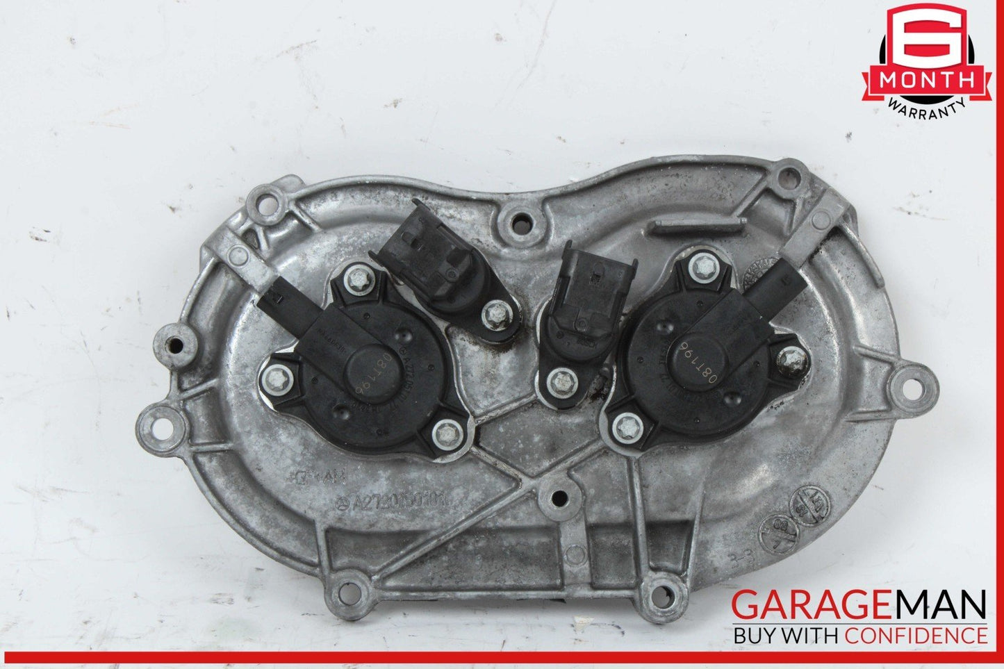 05-13 Mercedes W211 E350 ML350 Front Right Engine Timing Chain Cover Plate OEM