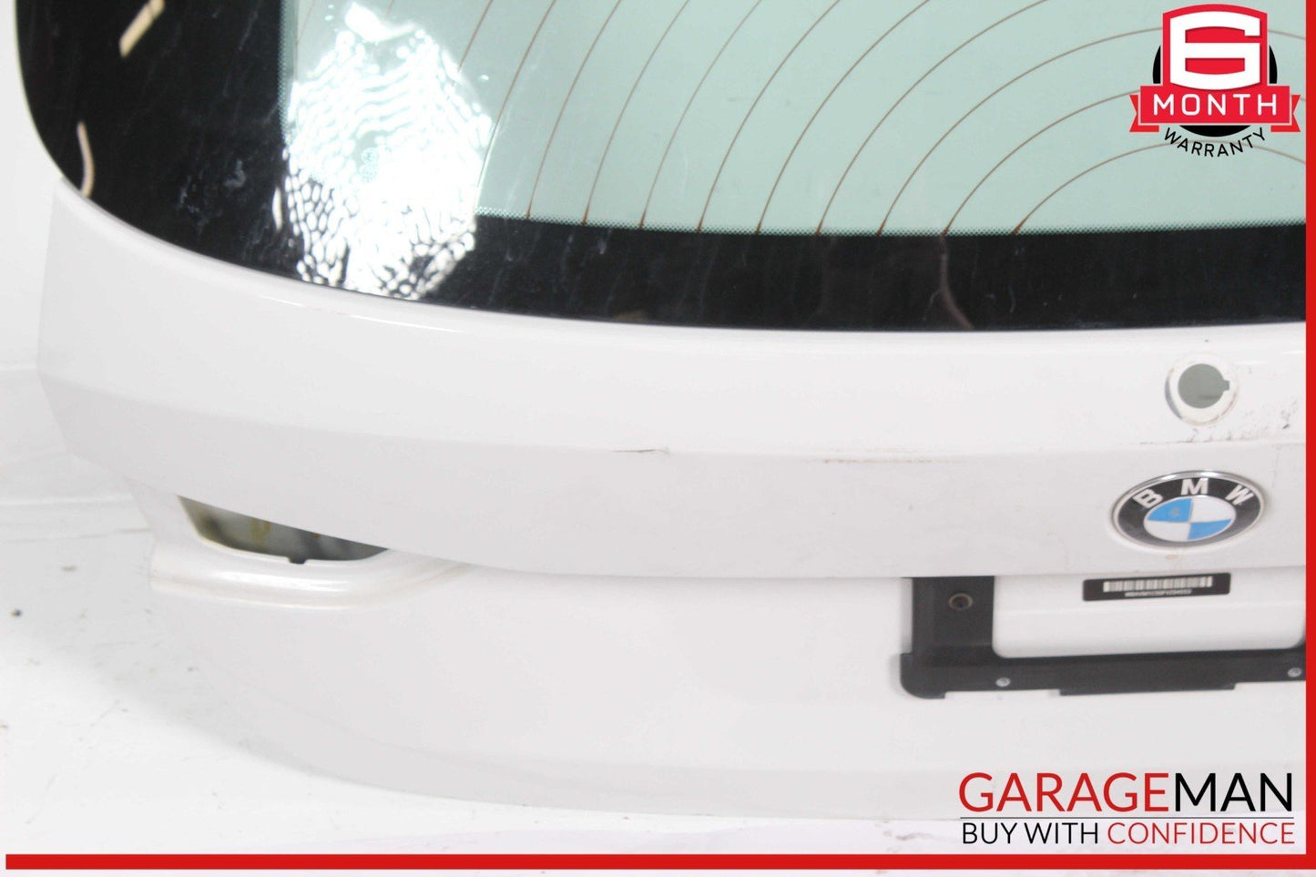 12-15 BMW X1 E84 Trunk Hatch Lid Tailgate Assembly White OEM