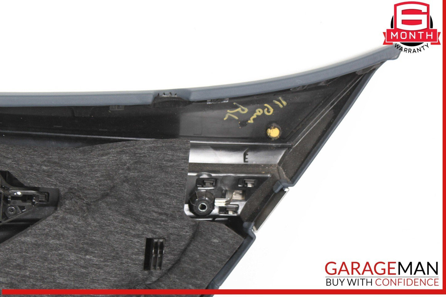 10-16 Porsche Panamera 970 Rear Left Interior Door Panel Leather OEM