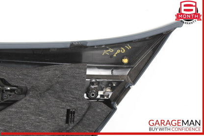 10-16 Porsche Panamera 970 Rear Left Interior Door Panel Leather OEM