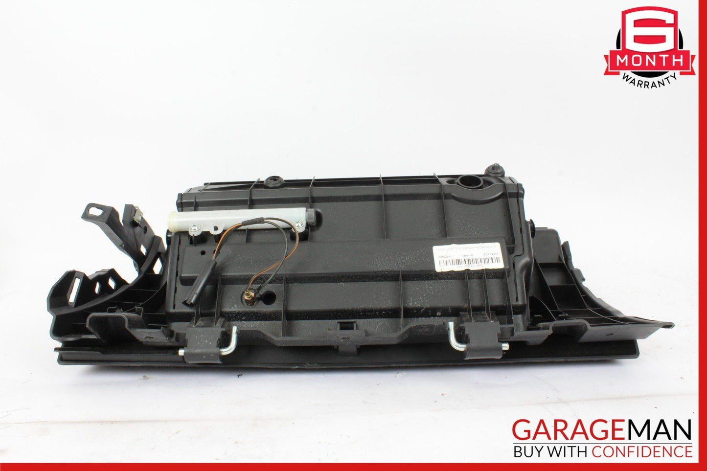 16-20 Jaguar XF Dash Glovebox Glove Box Storage Compartment Black OEM